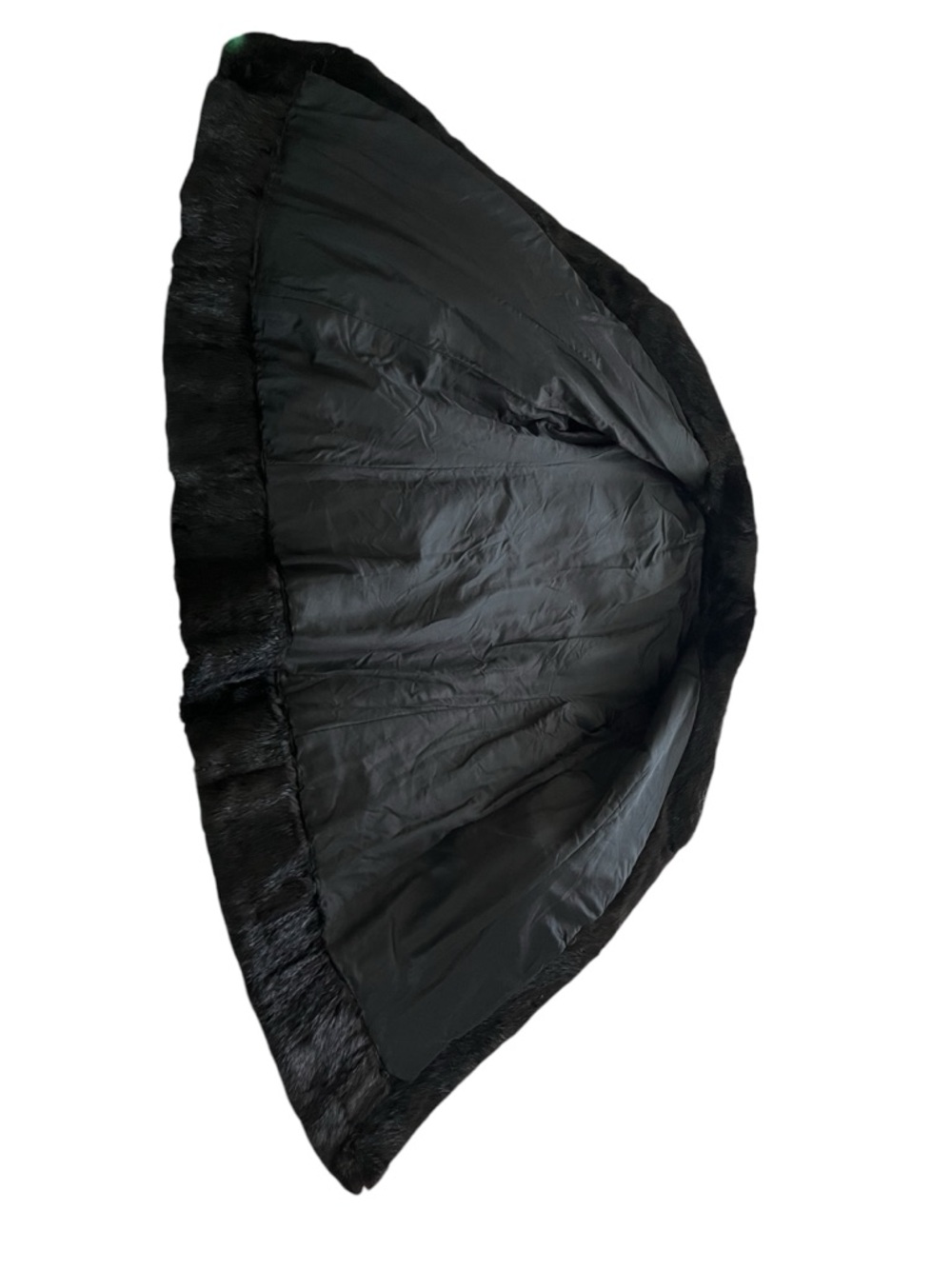 Gorgeous espresso brown vintage mink 3/4 length coat - Picture 4 of 6